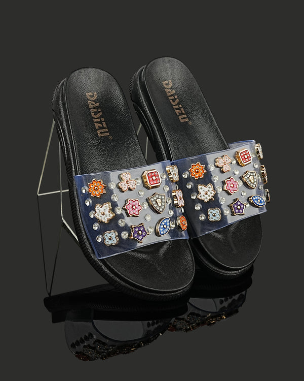 SLIPPER-JTJ-1877-BLACK