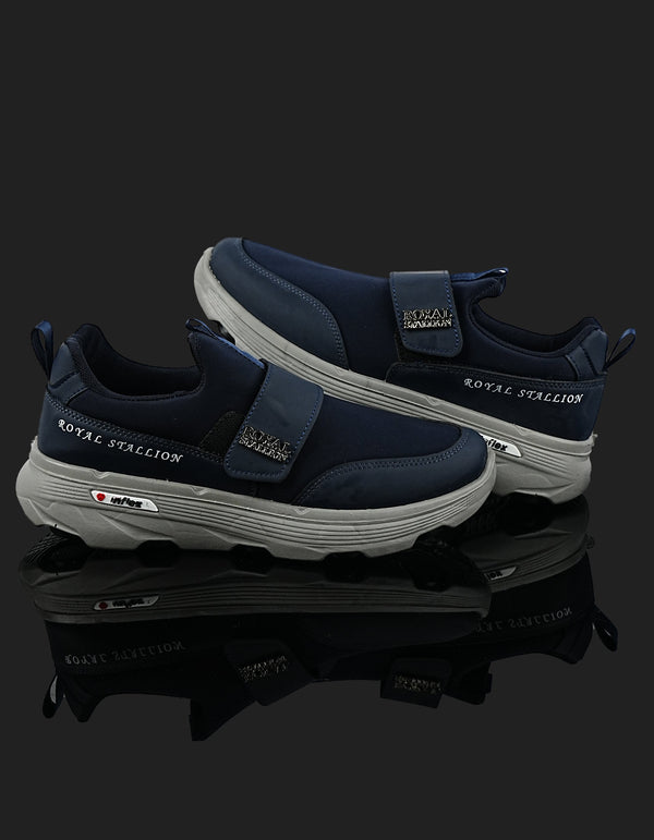 K-805 Slip-On Casual Shoes for Men - Dark Blue