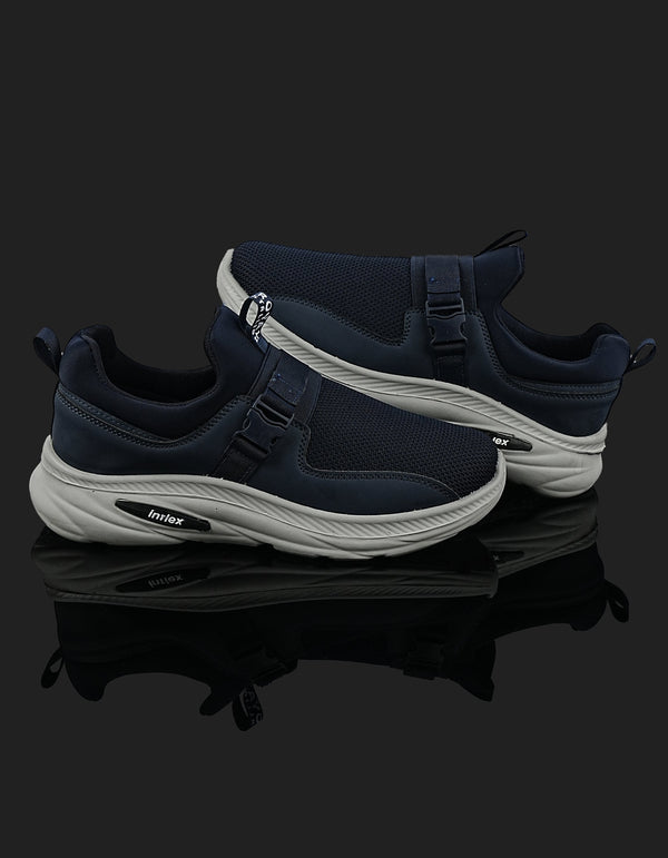 K-809 Dark Blue Sports Sneakers – Casual & Athletic Comfort