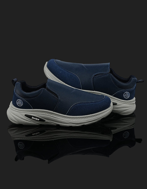 K-810 Dark Blue Slip-On Sports Shoes