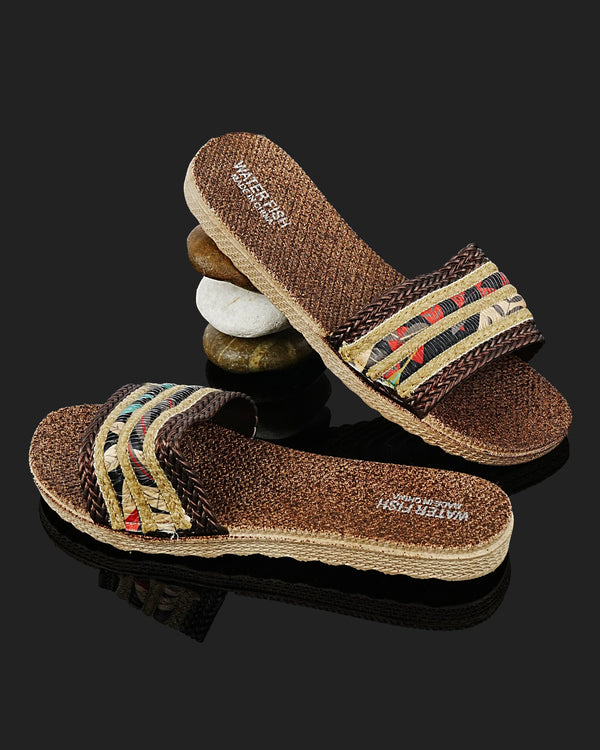 SLIPPER-LD-0219-BROWN