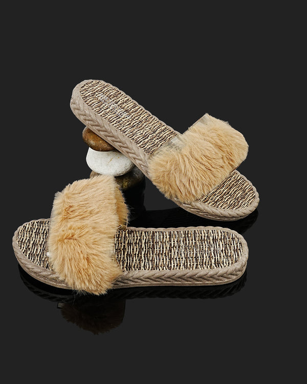 SLIPPER-LD-20214-BROWN