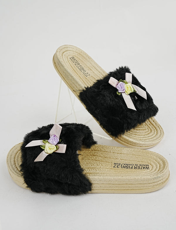 SLIPPER-ST-8284-BLACK