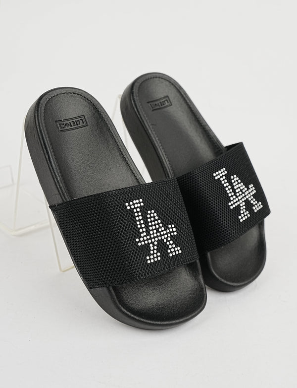SLIPPER-YS-0388-BLACK